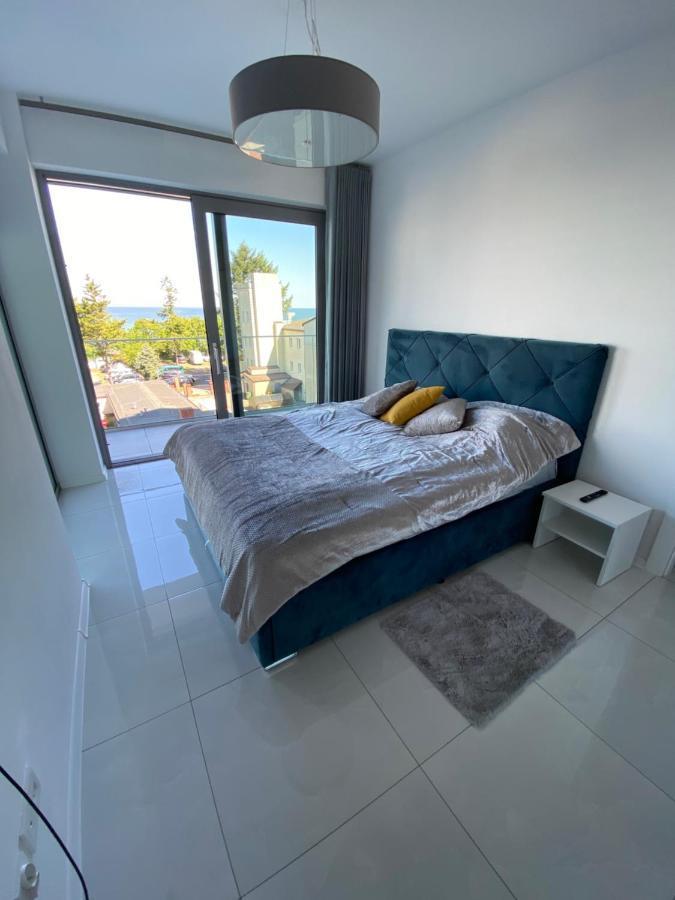 Miedzyzdroje,Balticus Promenada Gwiazd 14, Apartament Z Widokiem Na Morze Iwona Bagian luar foto