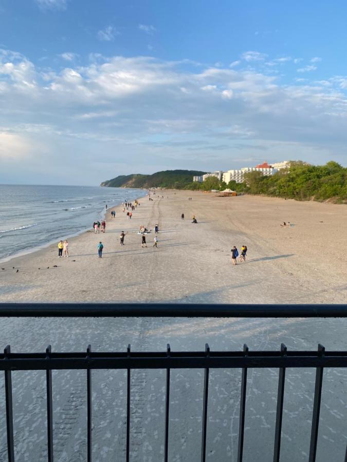 Miedzyzdroje,Balticus Promenada Gwiazd 14, Apartament Z Widokiem Na Morze Iwona Bagian luar foto