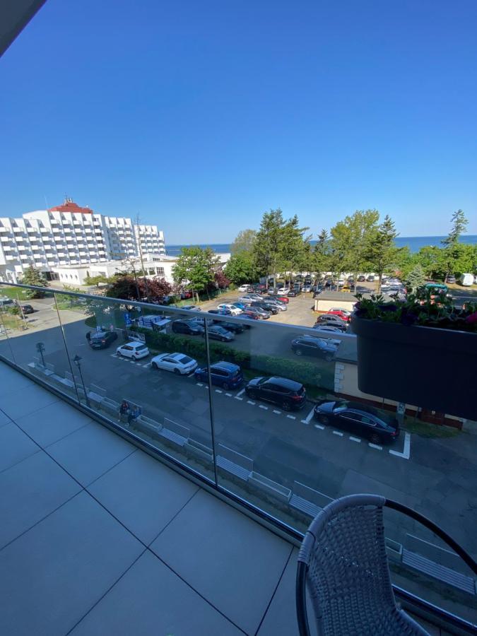 Miedzyzdroje,Balticus Promenada Gwiazd 14, Apartament Z Widokiem Na Morze Iwona Bagian luar foto
