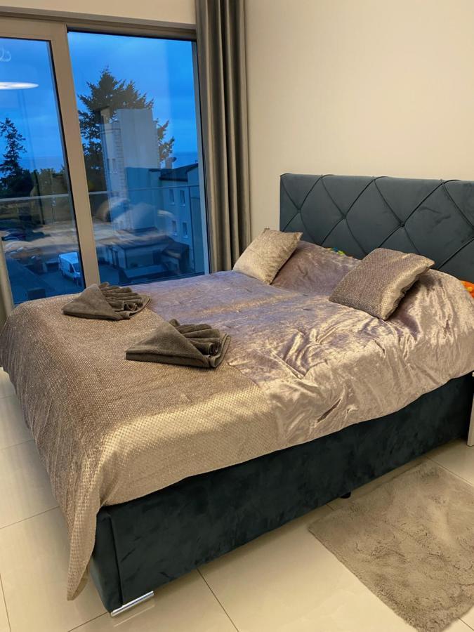 Miedzyzdroje,Balticus Promenada Gwiazd 14, Apartament Z Widokiem Na Morze Iwona Bagian luar foto