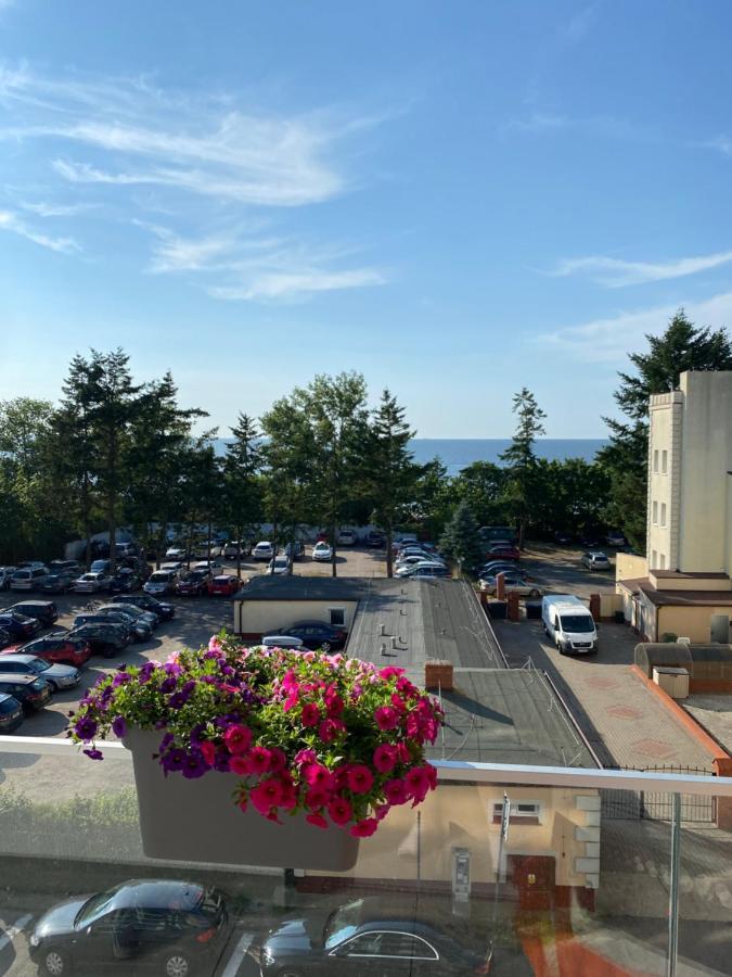 Miedzyzdroje,Balticus Promenada Gwiazd 14, Apartament Z Widokiem Na Morze Iwona Bagian luar foto