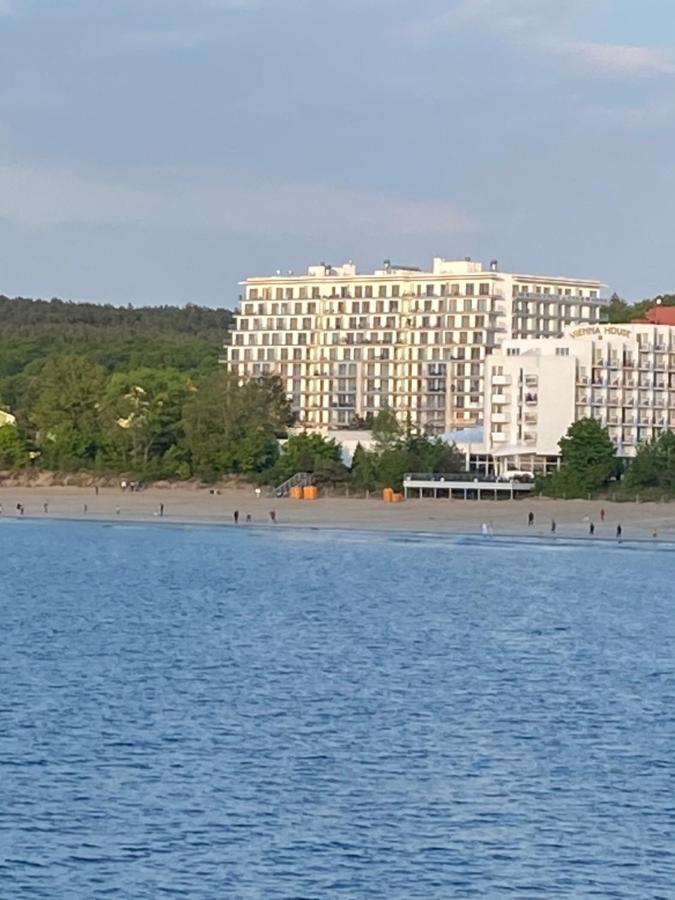 Miedzyzdroje,Balticus Promenada Gwiazd 14, Apartament Z Widokiem Na Morze Iwona Bagian luar foto